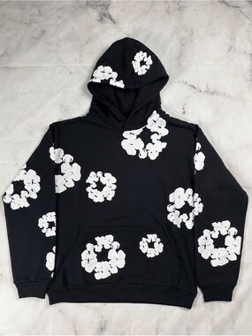 Black Denim Tears Hoodie